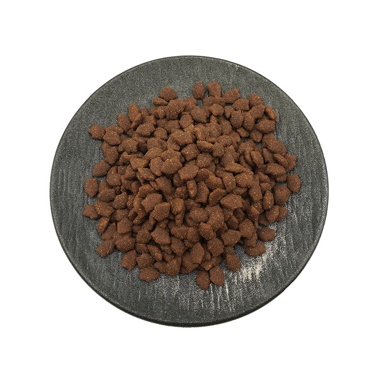 Fish shape dry cat food 