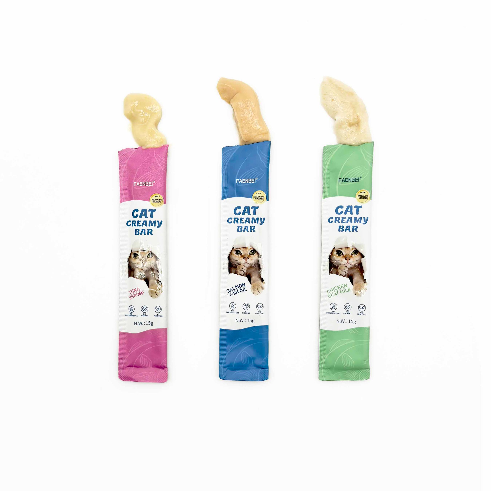 Multi-Flavored Wet Cat Snacks