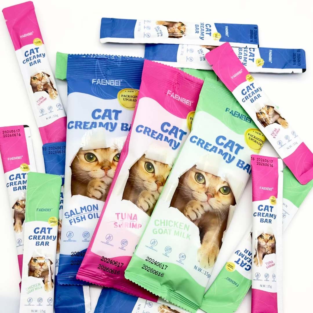 Multi-Flavored Wet Cat Snacks