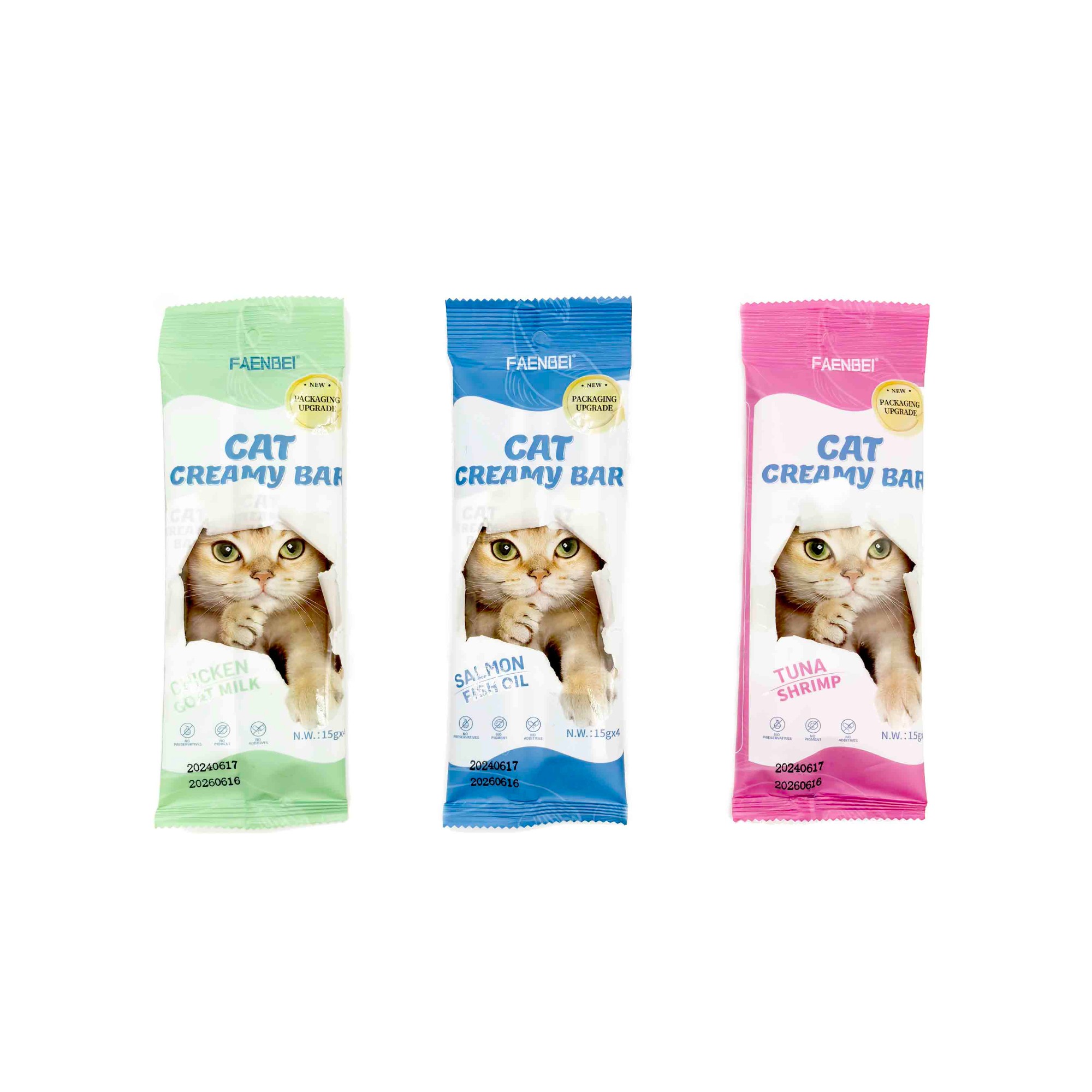 Multi-Flavored Wet Cat Snacks