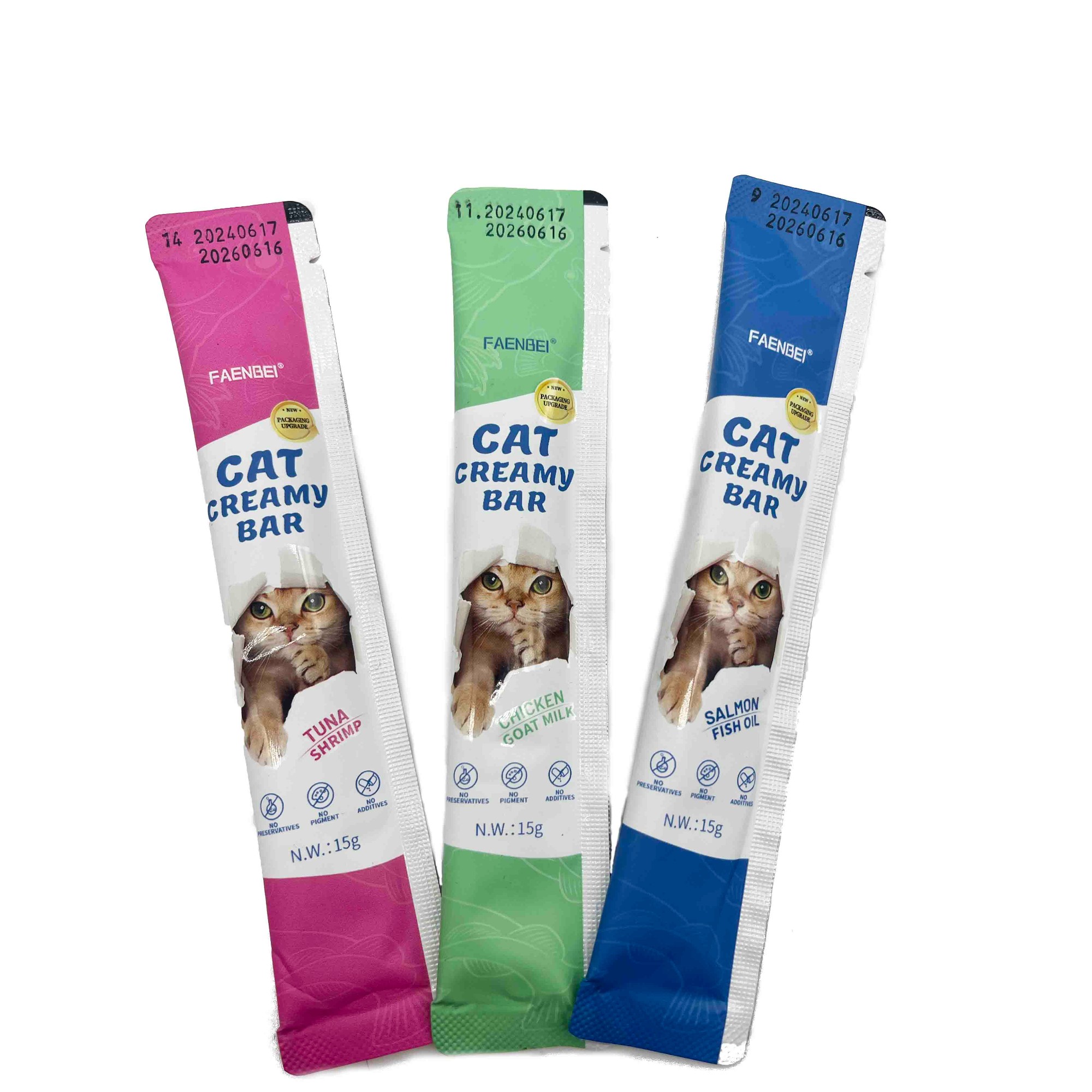 Multi-Flavored Wet Cat Snacks