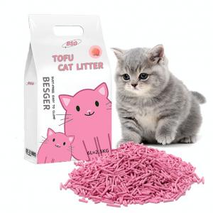 Peach Flavor Tofu Cat Litter 